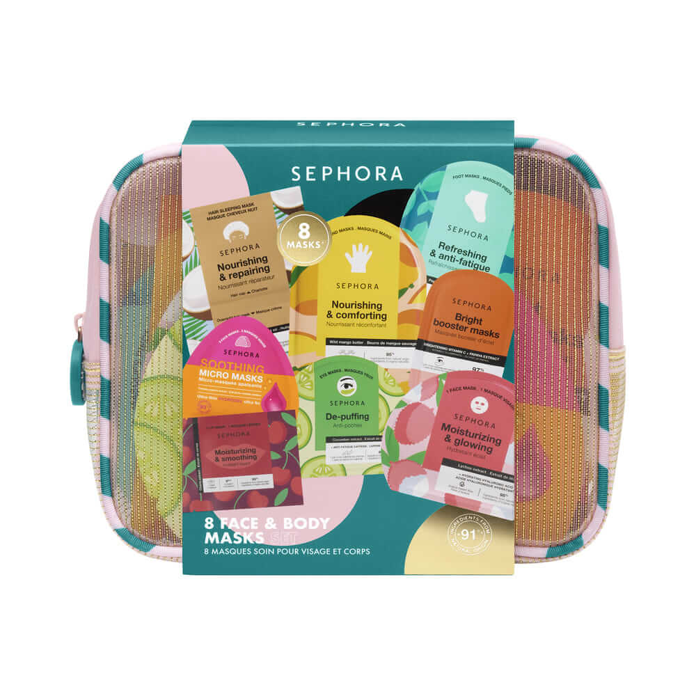 COLORFUL 8 MASKS SET (SET DE MASCARILLAS CORPORALES)